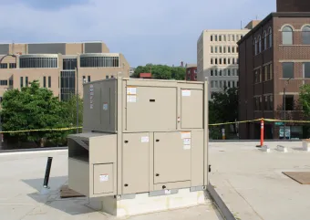 a rooftop unit